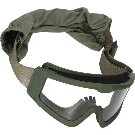 Lunettes cyclisme détachables TPU vert protection UV400 anti-choc 2.7mm camping vélo trail running pêche 1 boîtier 2 verres (1/5)