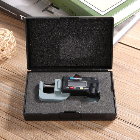Micromètre électronique horizontal numérique pour métaux, jauge d'épaisseur, micromètre d'épaisseur pour bijoux et perles (1/5)