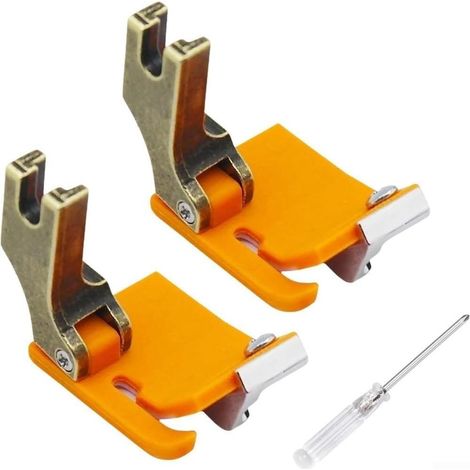 Adjustable Hemmer Foot for Industrial Machine (2 Adjustable Hemmer Feet) (1/5)