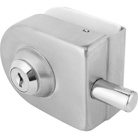 Türschlossriegel aus Edelstahl für Glastüren – ideal für Badezimmeraccessoires (1/5)
