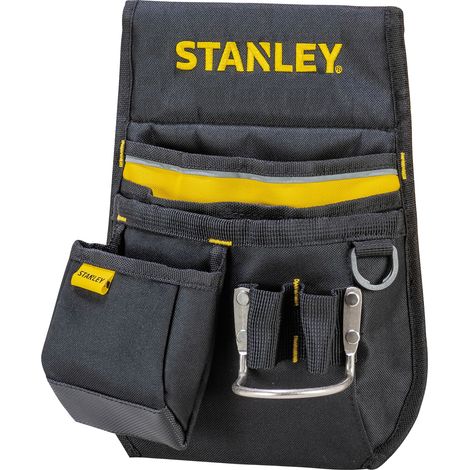 Stanley – Porte-outils 600D avec nombreuses poches – Accès facile et confort rembourré – Renforcé avec rivets métal – 196181