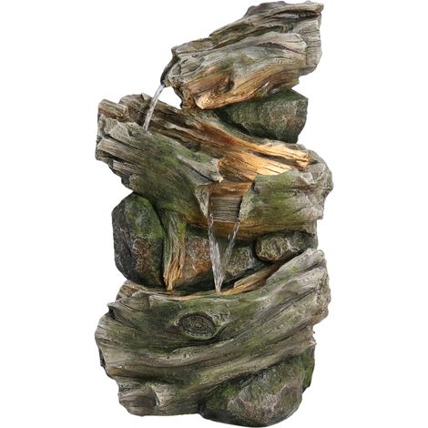 Lykke Springbrunnen Strahlende mit LED-Lichtern