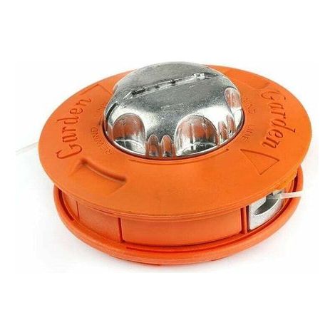 Universeller Freischneiderkopf aus Aluminiumlegierung M10 x 1,25 – Gerader Schaft – Für Freischneider – Langlebig, Superma, Orange (1/4)