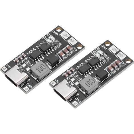 2 Stück Akku-Lademodul 4S Typ C – 16,8 V Boost-Lithium-Akku-Ladeplatine für Akkuladegerät 2 A (1/5)