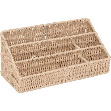 Schreibtischorganizer geflochten KORD, 33 x 14,5 x 15,3 cm (1/4)