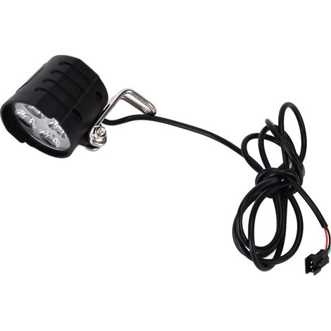 Phares avant LED 2 en 1 pour moto, klaxon et feu avant pour scooter, voiture électrique et moto 12-80 V (1/5)