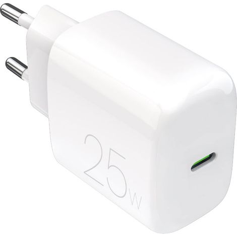 Caricabatterie da parete USB-C Power Delivery da 25 W - Bianco