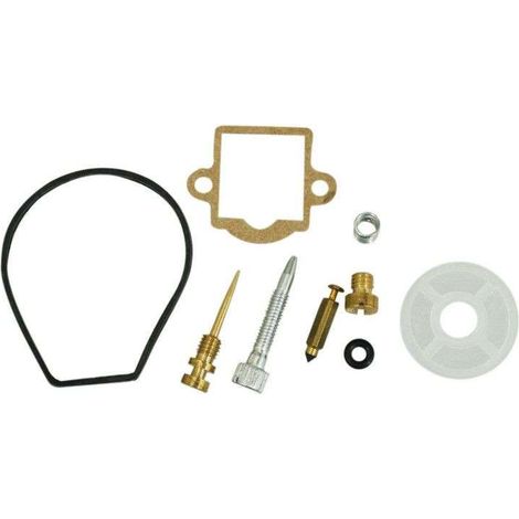 Nécessaire de réparation carburateur dellorto SHA (joint + crépine + gicleur + pointeau + vis) moto tracteur scooter mobylette