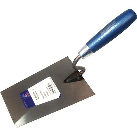 Maurerkelle Länge 270 mm Breite 125 mm Buchenholzgriff gehärteter Qualitätsstahl