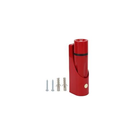 Lampe murale LED d'urgence à batterie – haute luminosité, compacte et rouge, idéale pour hôtel ou domicile (1/5)