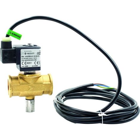 Elettrovalvola a solenoide normalmente chiusa 1’’1/4 antideflagrante senza bobina