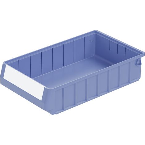 BITO Regalkasten RK Set / RK4209 400x234x 90 taubenblau inklusive Etikett (8 Stk.) (1/4)