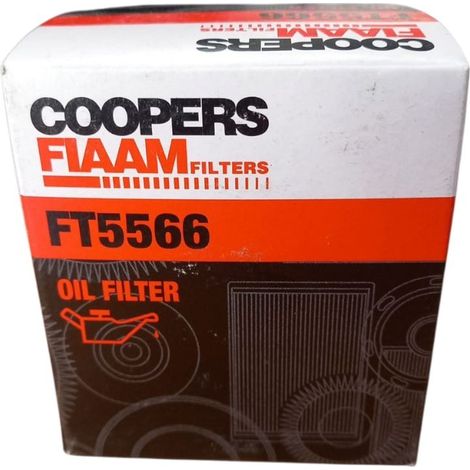 Filtro olio motore marca coopers fiaam codice filtro ft5566