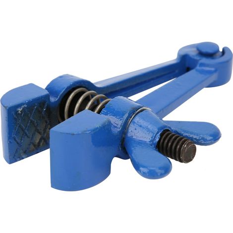 Mini étau à main en acier peint bleu multi-usages, petite pince, fournitures d'outillage (25 mm) (1/5)