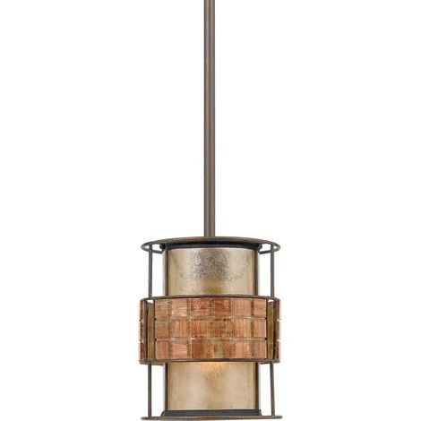 Elstead Laguna - Mini suspension à 1 ampoule au plafond Renaissance Cuivre, E27 (1/5)