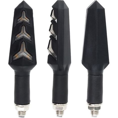 pezzi - Indicatori di direzione a LED a forma di lisca di pesce per moto Yamaha (1/5)