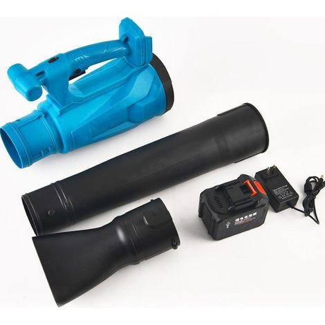 Souffleur D'air Électrique Sans Fil, Aspiration De Feuilles, Nettoyeur De Poussière, Souffleur D'air Électrique Alimenté Par Batterie Au Lithium Rechargeable LéGer Et Portable(1 charger 1 battery) (1/5)