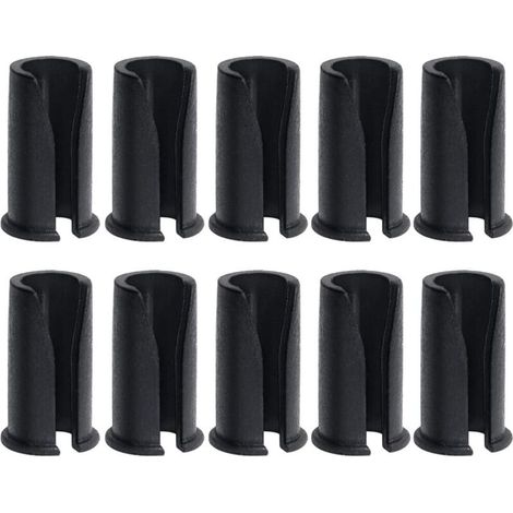 Colliers de serrage pour câbles de vélo, lot de 10, pour la fixation et la protection des câbles de frein. Colliers de serrage en forme de U pour câbles de VTT.-AquaForge (1/5)