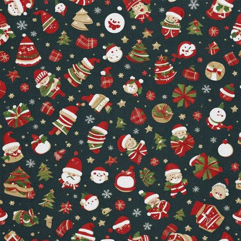 Tela decorativa para exteriores Oxford - Motivo navideño  DX1891 (1/5)