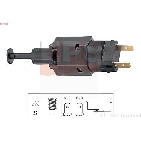 Interrupteur des feux de freins EPS 1.810.050 CHEVROLET 12 39 433 12 40 591