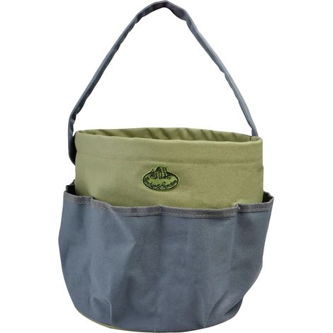 Bolsa redonda gris de herramientas GT89 de Esschert Design