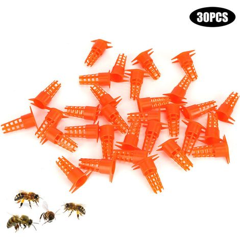 Lot de 30 housses de protection en plastique pour cages à reines, godets, matériel et outils apicoles. - AquaForge (1/5)