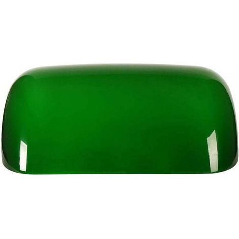 Abat-jour de rechange en verre pour lampe de bureau (vert) (1/5)