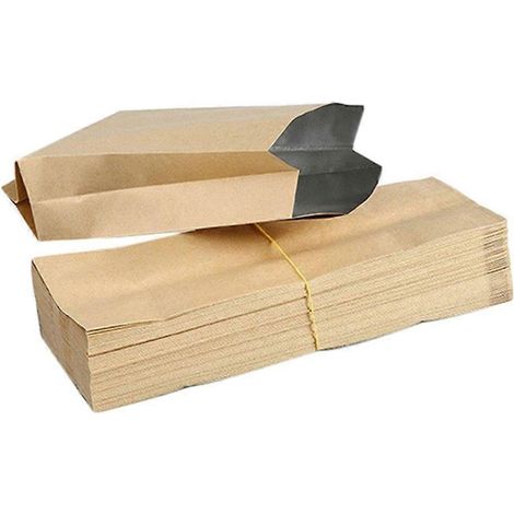 50 kleine Vintage-Kraftpapiertüten, zum Verpacken von Geschenken, als wasserdichte Umschläge, für Süßigkeiten, Parfüm, 10,5 cm x 5 cm x 2 cm (1/5)