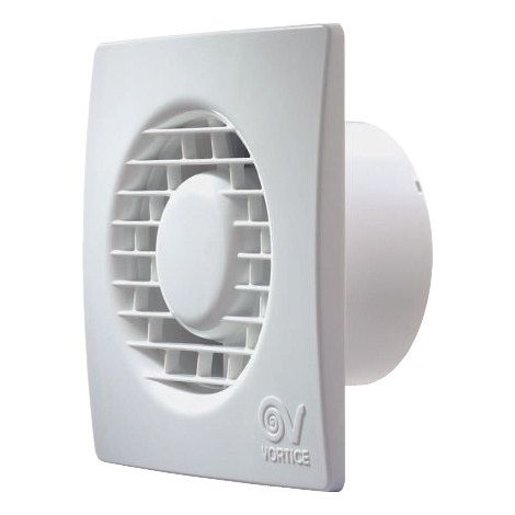 Extracteur façade ultra-fine Diam 150mm 28W 335m3/h  Hygro