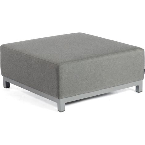 Hocker Solitaire anthrazit sunbrella Out door Textil SonnenPartner (1/5)