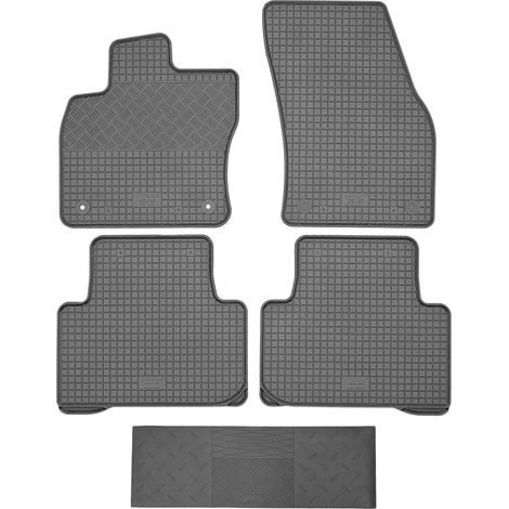 Tappetini RIGUM 903447 + Copertura 900101 - Volkswagen Touran II Minivan versione 5 posti dal 2015, zona piedi AV2 Anteriore - INSTALLABILI (1/5)