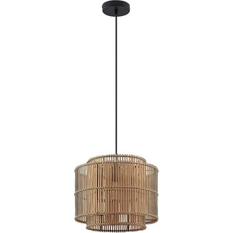 [GEBRAUCHT] Lindby Bridga Pendelleuchte Hängeleuchte Deckenlampe Lampe Leuchte Bambus E27    B-Ware