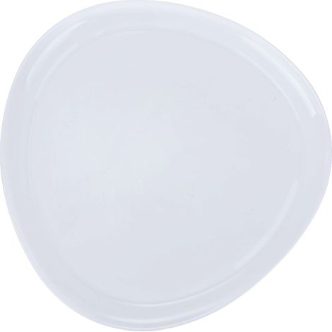 PIATTO BISTECCA OPALE BIANCO  D30CM (1/2)