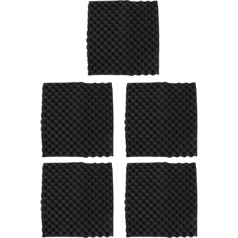 5 panneaux acoustiques en mousse insonorisante, cales en forme de coin, réduction du bruit, matériel d'isolation pour studio (1/5)