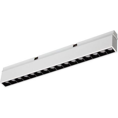 Ideal Lux Faretto Stick 1 luce LED integrato bianco metallo