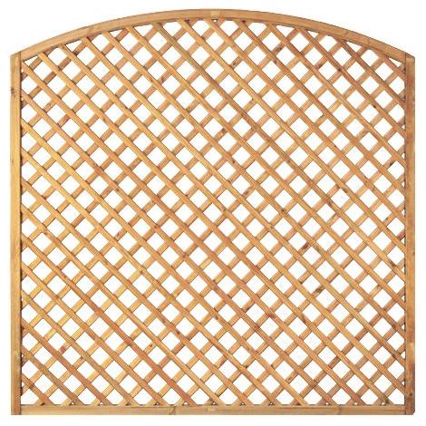 Bogen-Rankzaun-Serie 6x6 cm 180 x 180/160 cm