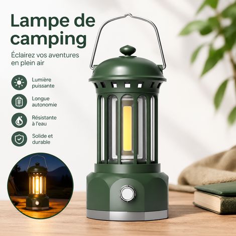 Veilleuse Colonne Romaine Lampe Chevet L800BR vert grand modèle modèle rechargeable 11 × 11 × 22 cm 490 g – Livraison gratuite