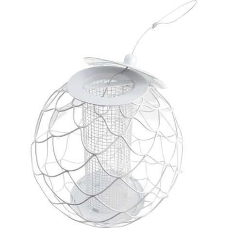Mangeoire urban denali blanc ø 24 cm, pour arachide pour oiseaux - animallparadise (1/5)