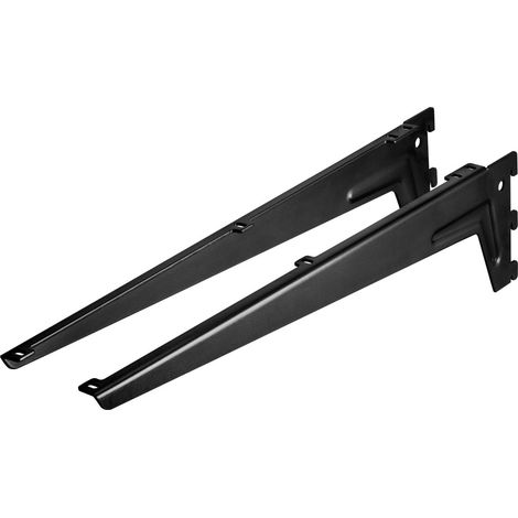 Dolle Winkelträger 1-Reihig 48 cm schwarz Metall Winkelträger