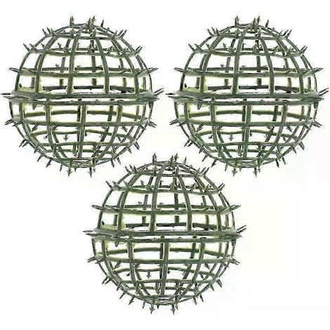 Support à boules de gazon artificiel pour compositions florales, 3 treillis artificiels pour jardin (1/5)