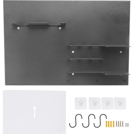 étagère rangement-Porte-filtre mural pour café en fer avec accessoires de fixation, organisateur de porte-filtre et outils de café