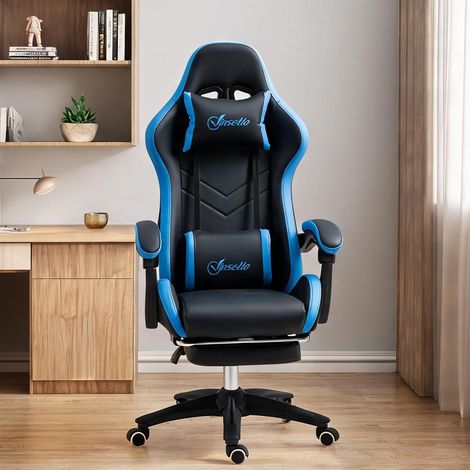 Chaise de bureau réglable de 45,5 à 53,5 cm 65 x 65 x 129 cm (1/5)
