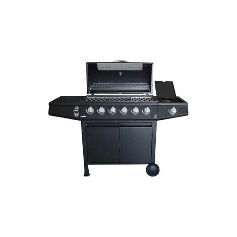 BARBECUE A GAS GPL 6 BRUCIATORI + 1 FORNELLO LAPILLO