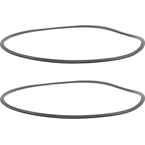 Housses de pieds de chaise/tabouret de bar, noires, insonorisantes, durables, faciles à installer, lot de 2. (1/5)