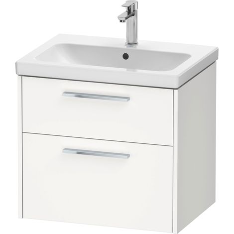 Mueble bajo lavabo Duravit D-Code, 1 extraíble, 1 cajón, (1/3)