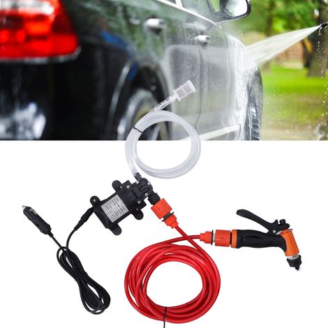 Kit de pompe de lavage électrique portable 12 V pour nettoyeur haute pression de voiture (160 PSI) (1/5)