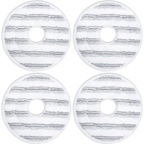 Lot de 4 pour recharge de vadrouille Vileda Spin and Clean, recharge lavable et réutilisable pour le remplacement de la tête de vadrouille Vileda Spin (1/5)