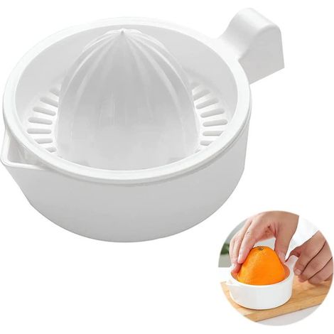Presse-agrumes manuel, presse-agrumes manuel pour oranges et citrons, presse-agrumes professionnels avec récipient de 230 ml pour fruits. (1/5)