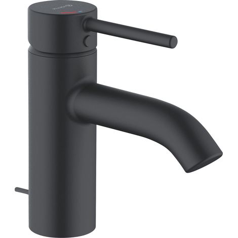Kludi Bozz - Waschtischarmatur, mit Ablauf, EcoPlus, schwarz matt 382633976 (1/3)