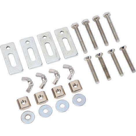 Mini pince de maintien en T, 4 pièces, écrou M6 en alliage d'aluminium et de Zinc pour routeur CNC série 3018 (1/5)